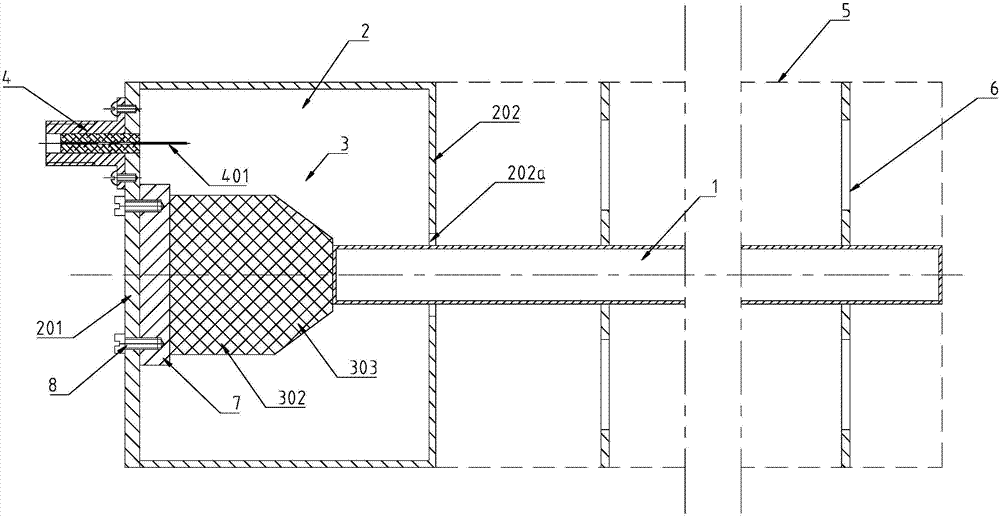 Microwave excitation device of electrodeless lamp