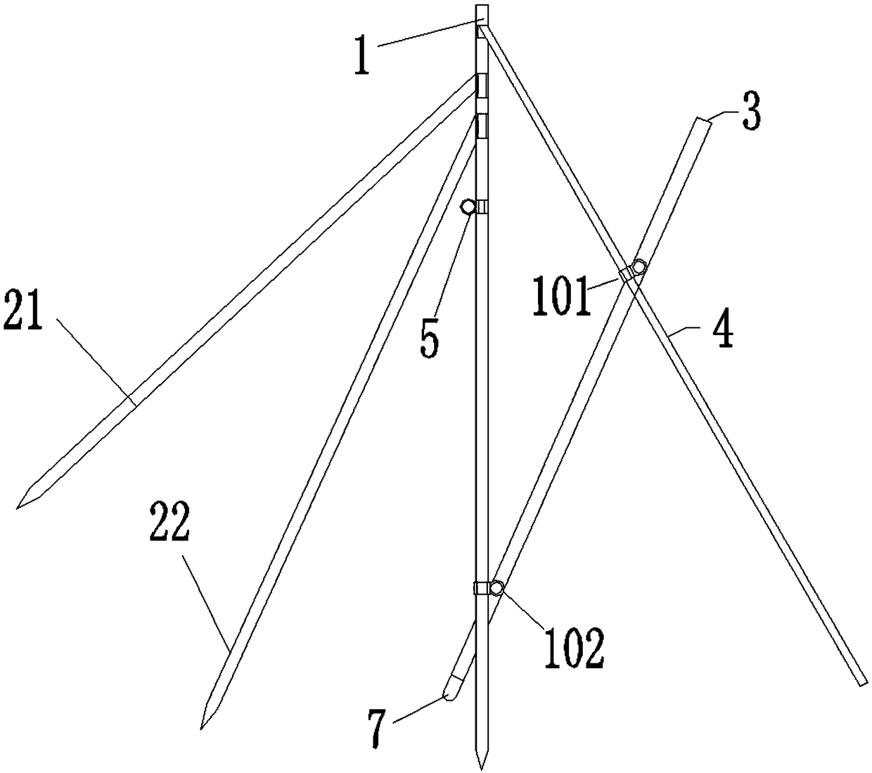 Underwater topography measurement device and method