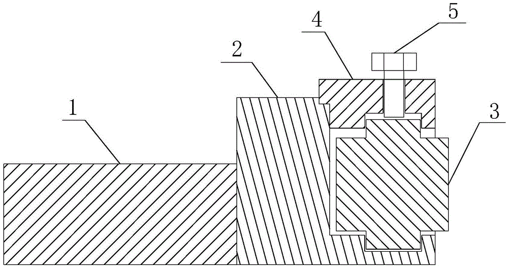 Rolling cutter for hub hole of whole wheel