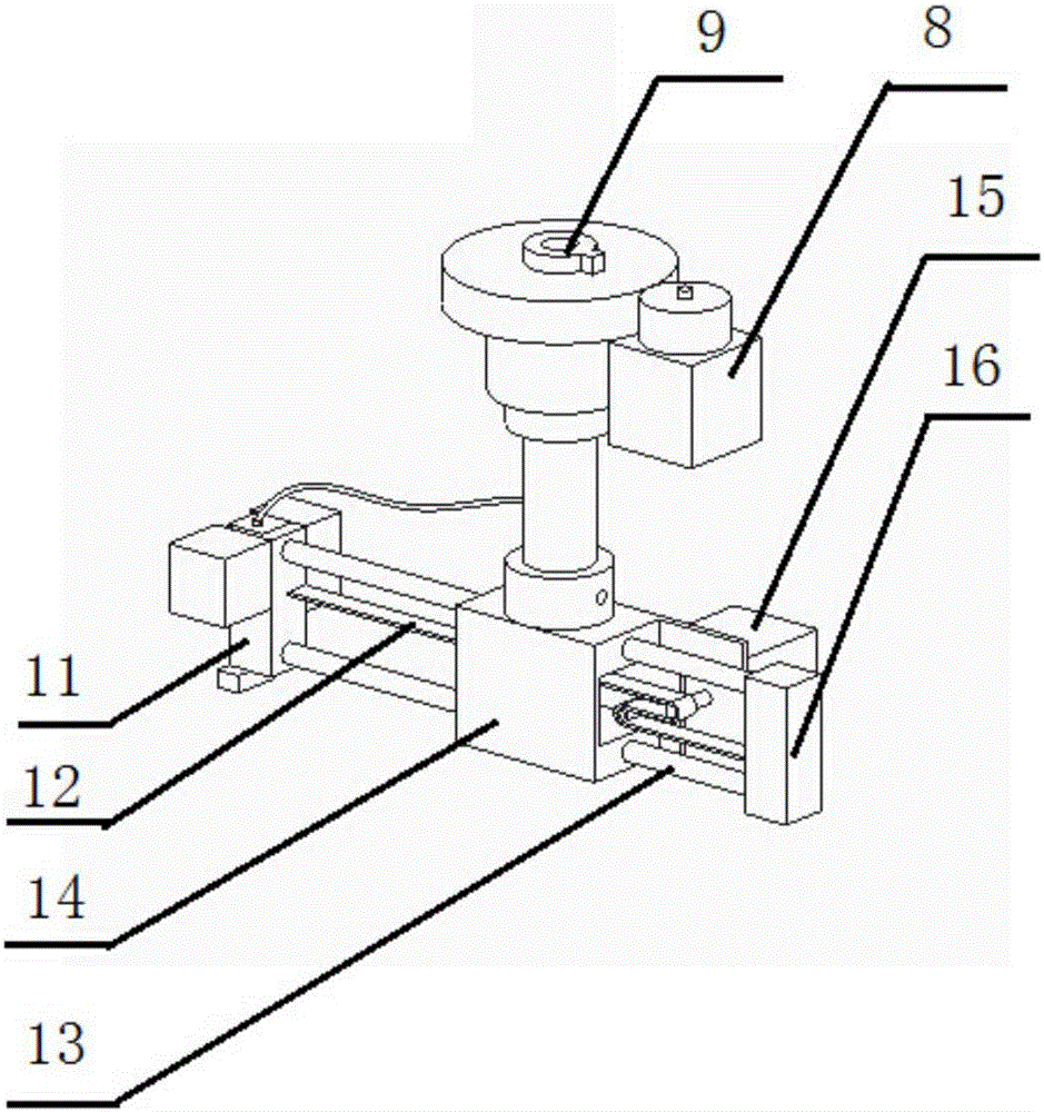 Cantilever type polar coordinate rapid molding system for board with complex curved surface
