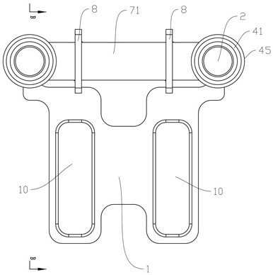 Damping device and training aid applying same