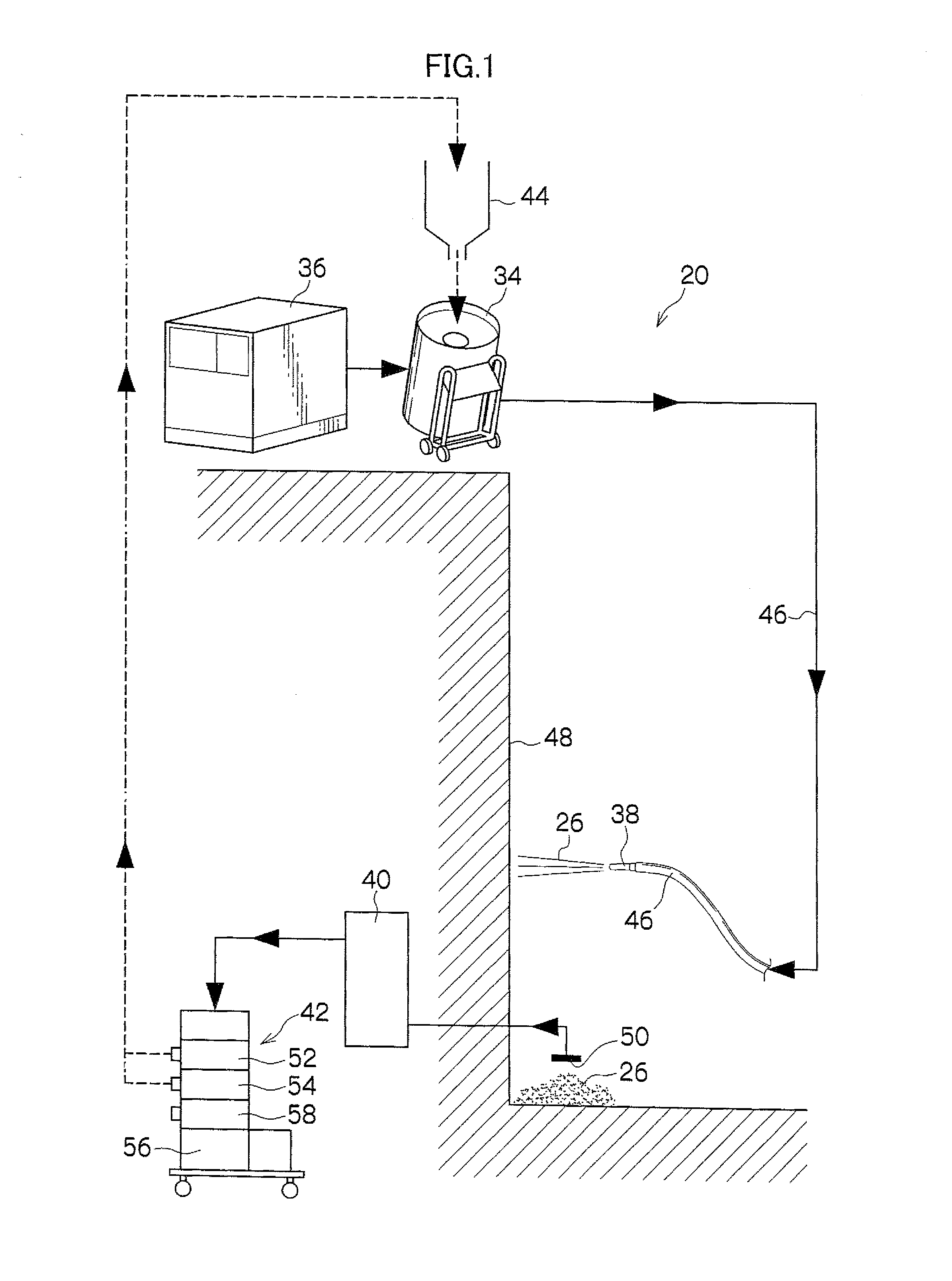 Blasting apparatus for outer surface of pipe