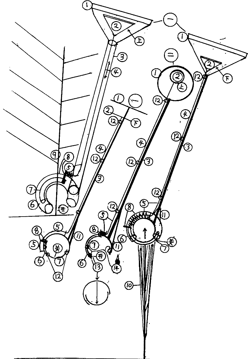 Crop straw twig pultrusion applicator