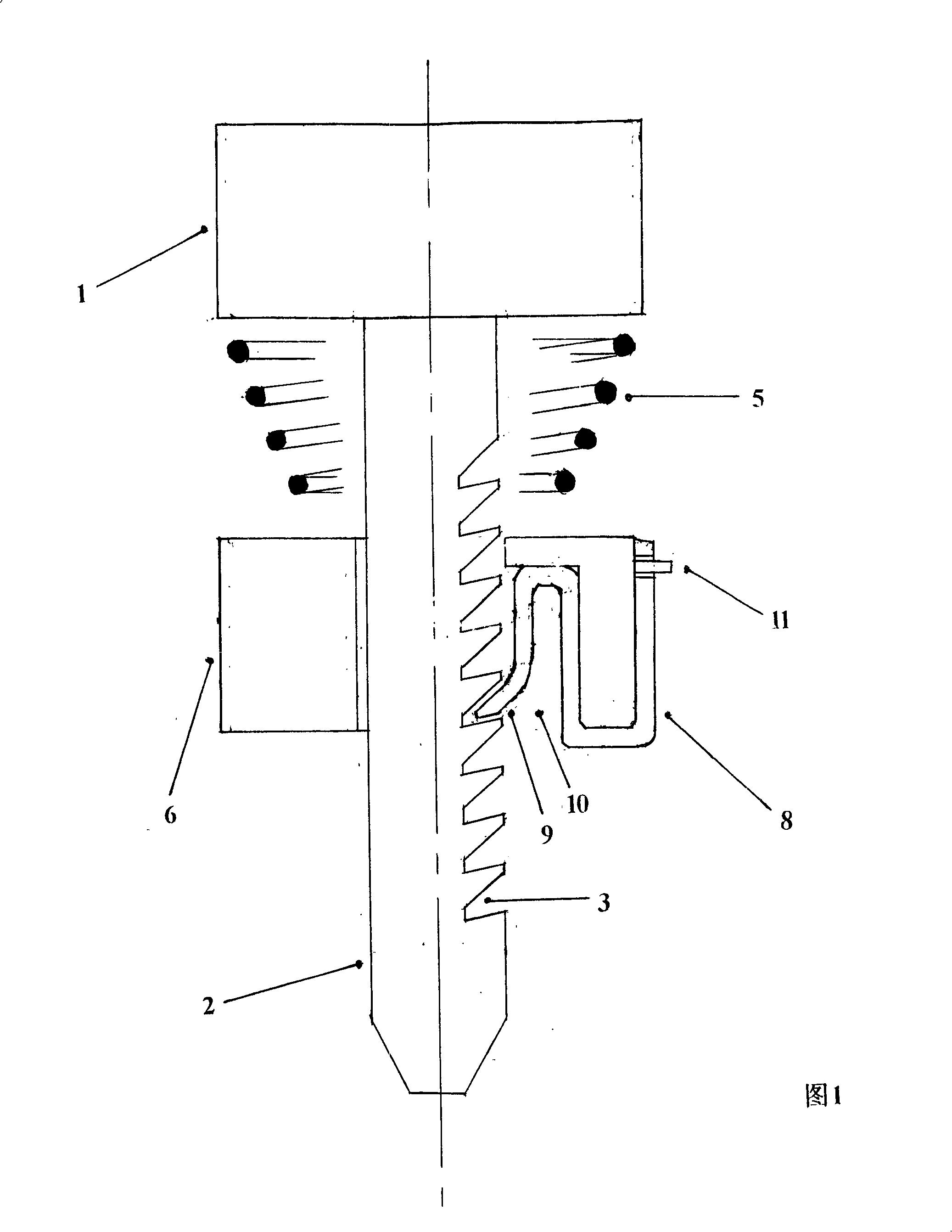 Anti-theft license plate fastening device for prohibiting illegal automobile and false license vehicle