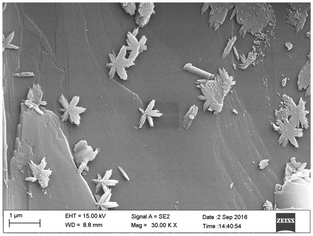 A method for preparing saponite crystals under hydrothermal conditions