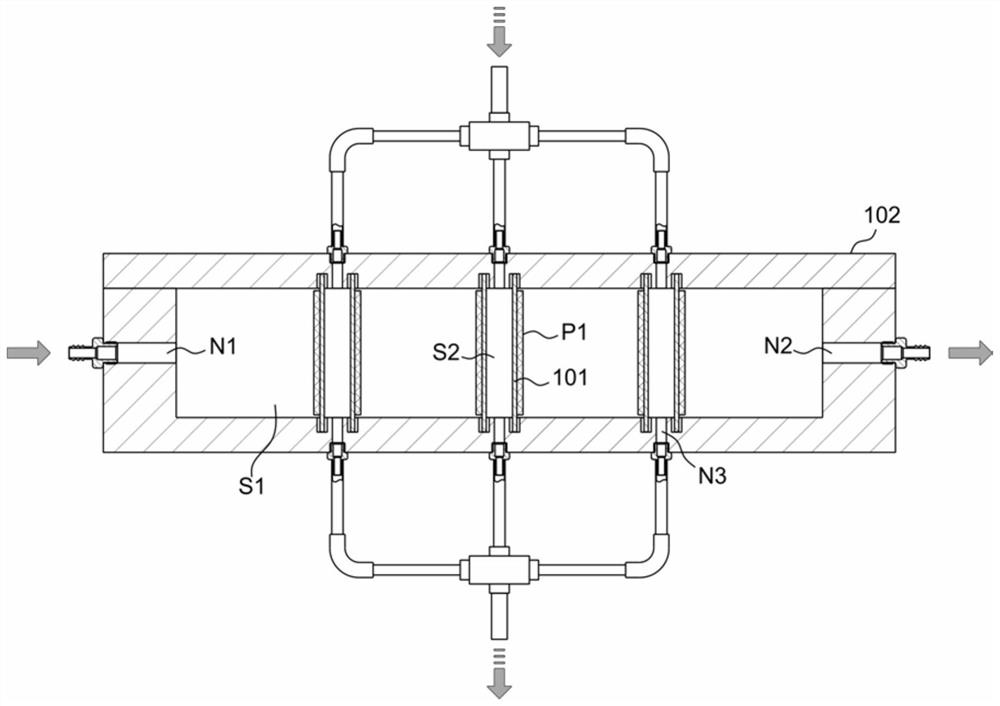 A Catalytic Membrane Reactor with Built-in Spoiler Structure