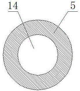 Projection curtain support having stable use state