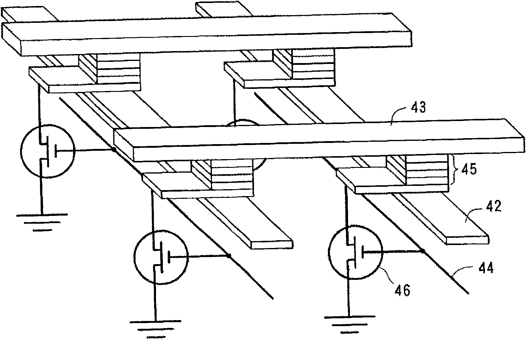 Tunnel magnetoresistive thin film and magnetic multilayer film formation apparatus