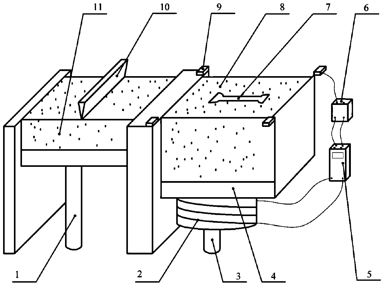 Metal powder selective laser melting defect suppression device