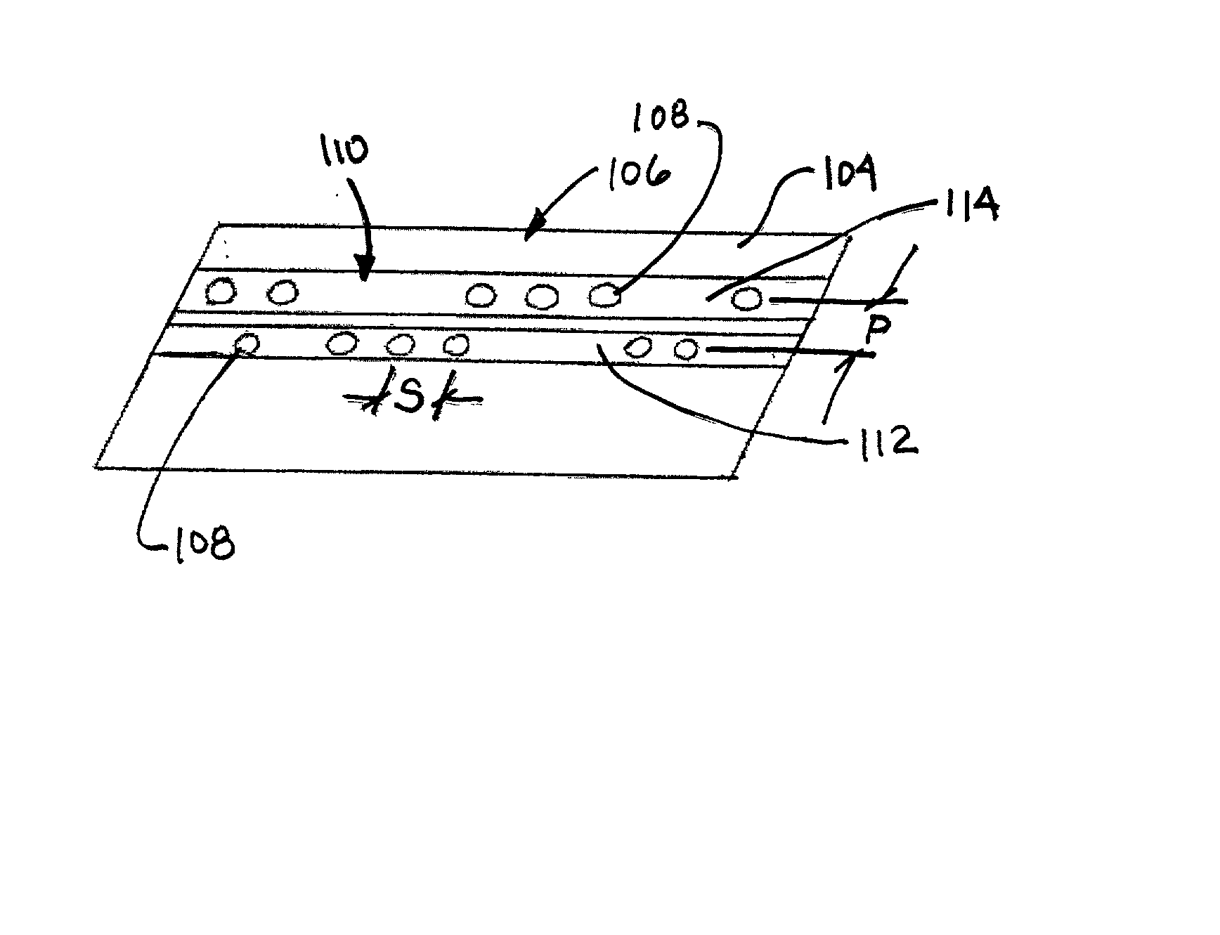 High capacity digital data storage by transmission of radiant energy through arrays of small diameter holes