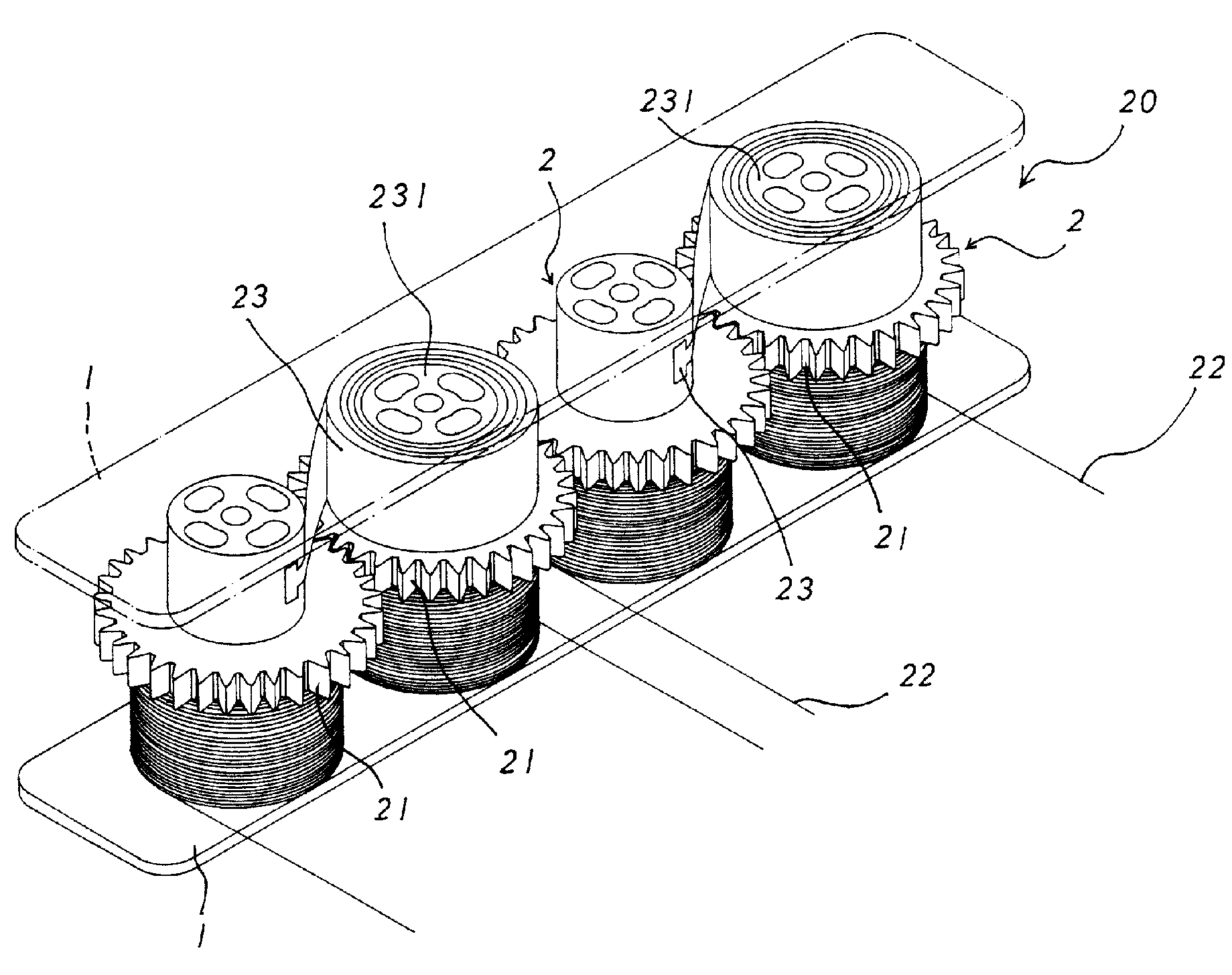 Reeling device for curtain cords