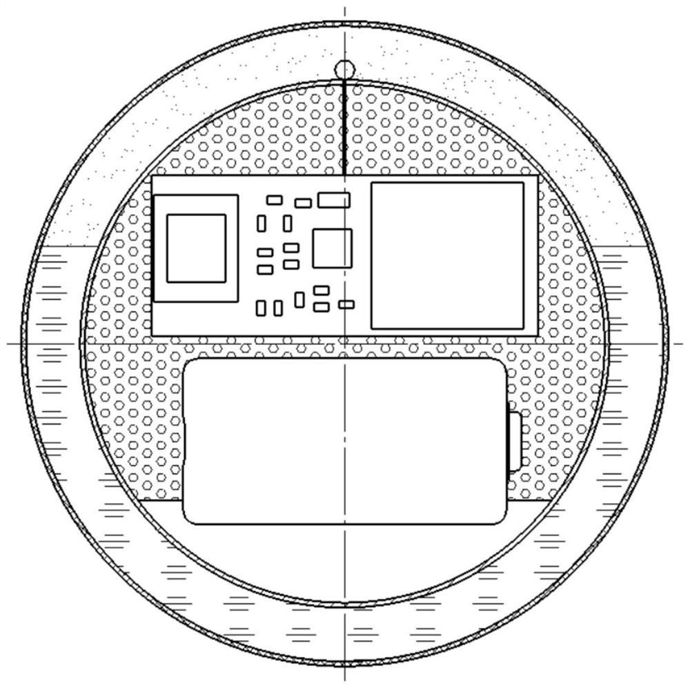 Throwing type radiation detector