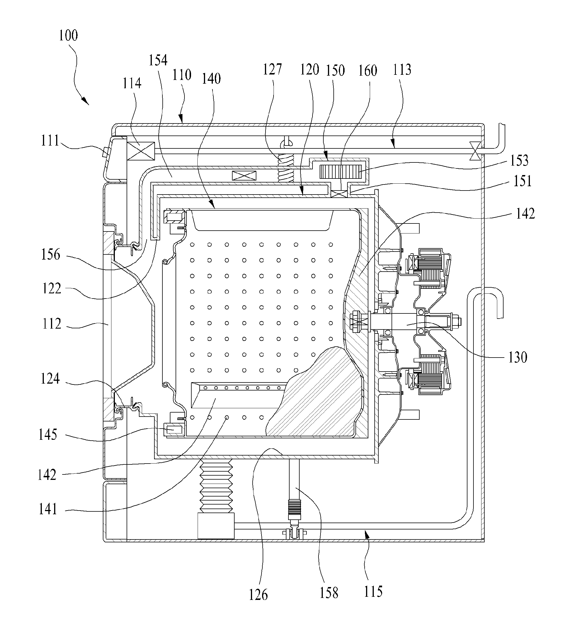 Laundry treating machine