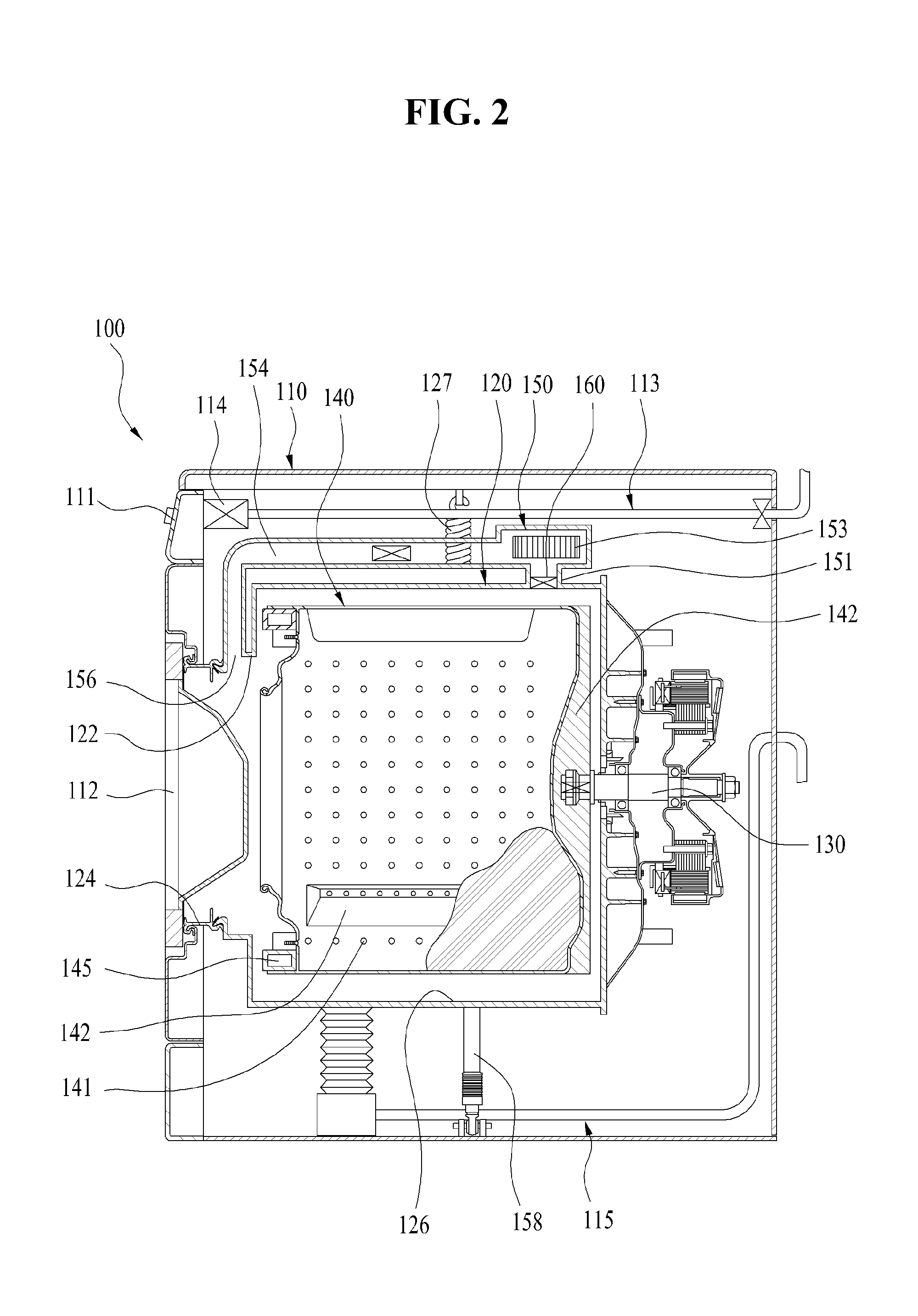 Laundry treating machine