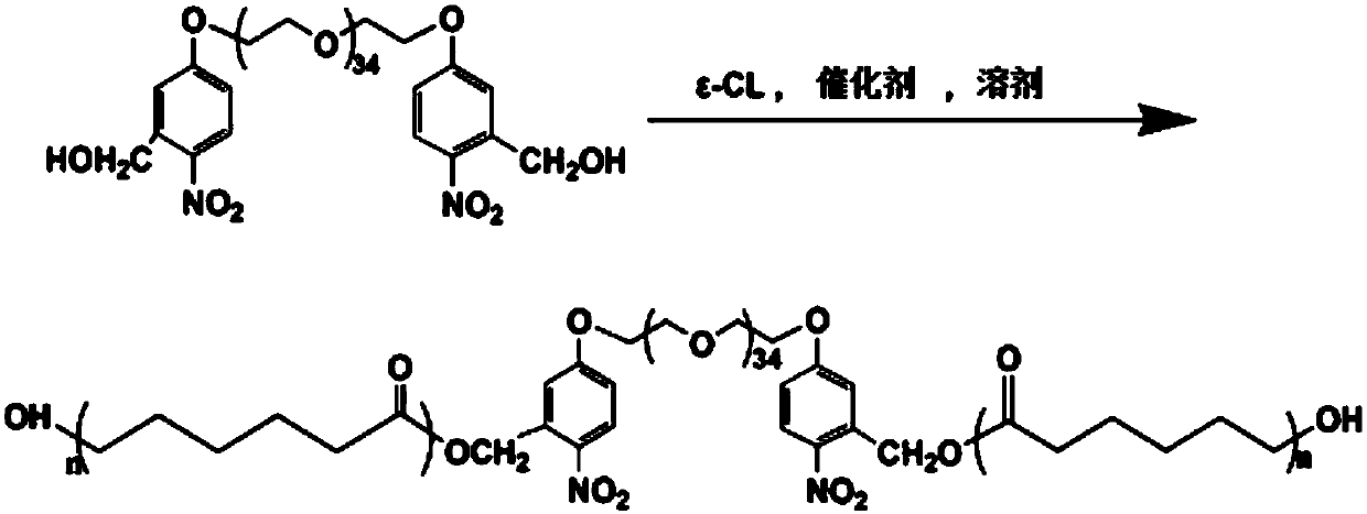 Light and temperature dual responsive copolymer, its synthesis method and hydrogel system