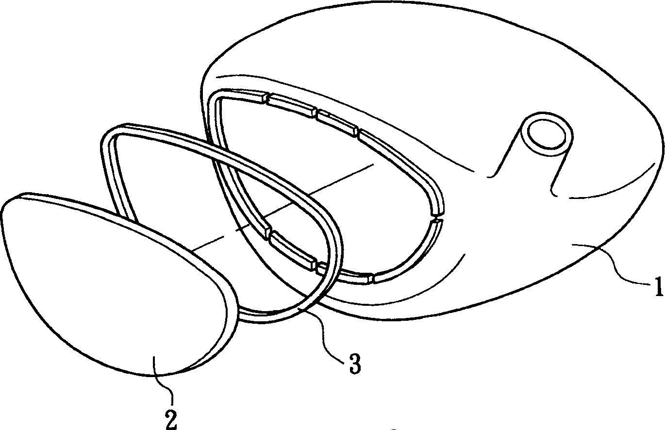 Fabricating method for combining head of golf ball rod by infrared ray heating