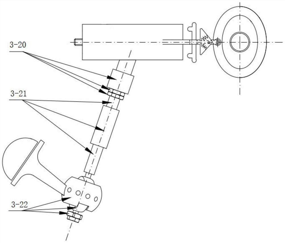 Spatial position adjusting device