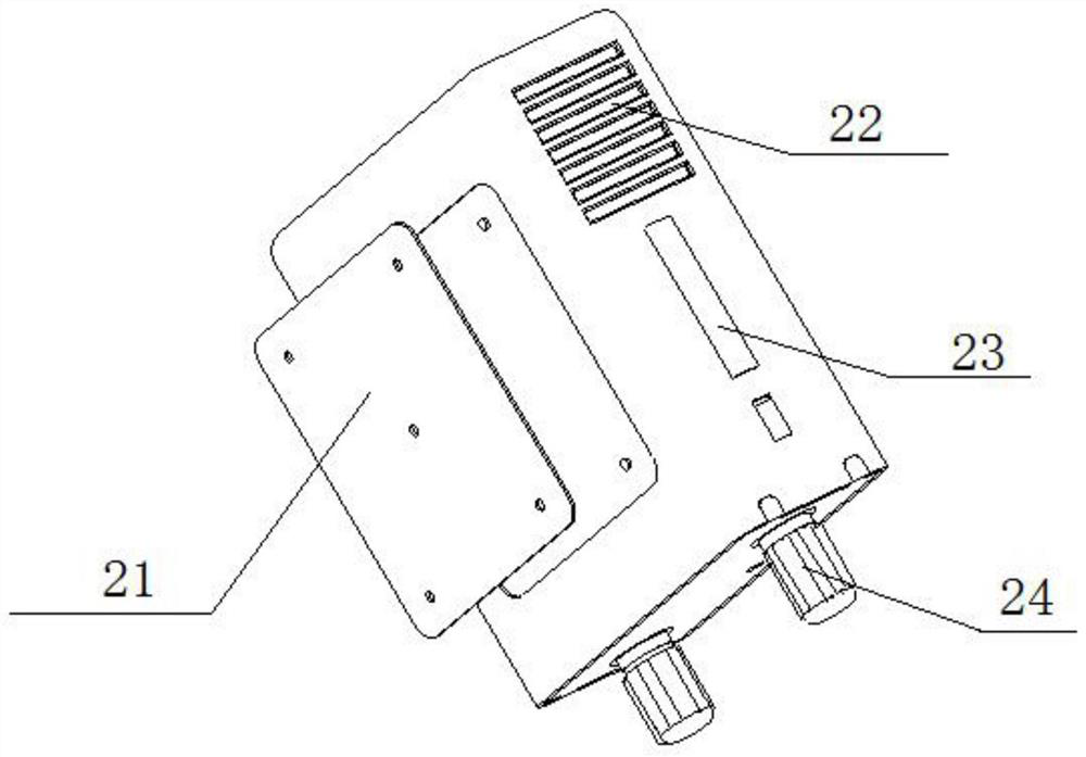 An anti-vibration modular reinforced lightning protection connector assembly for power supply