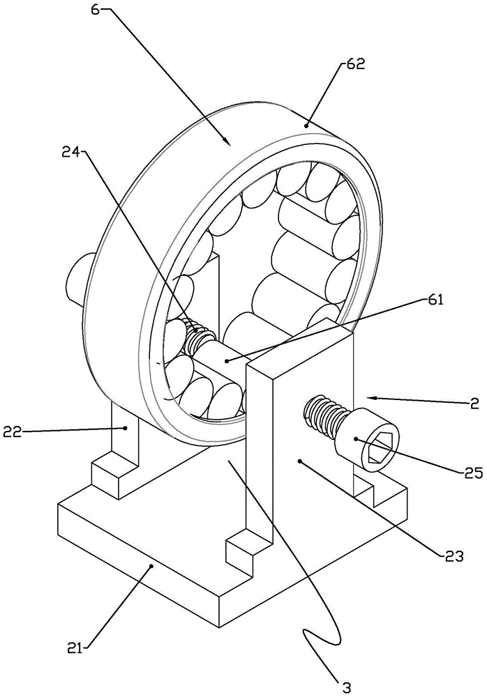 Decomposition Method of Full Complement Cylindrical Roller Bearing Based on Spiral Test Rack