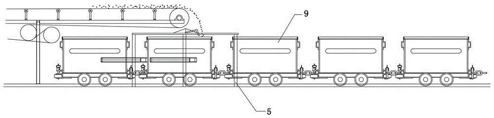 Full-automatic continuous rock output system