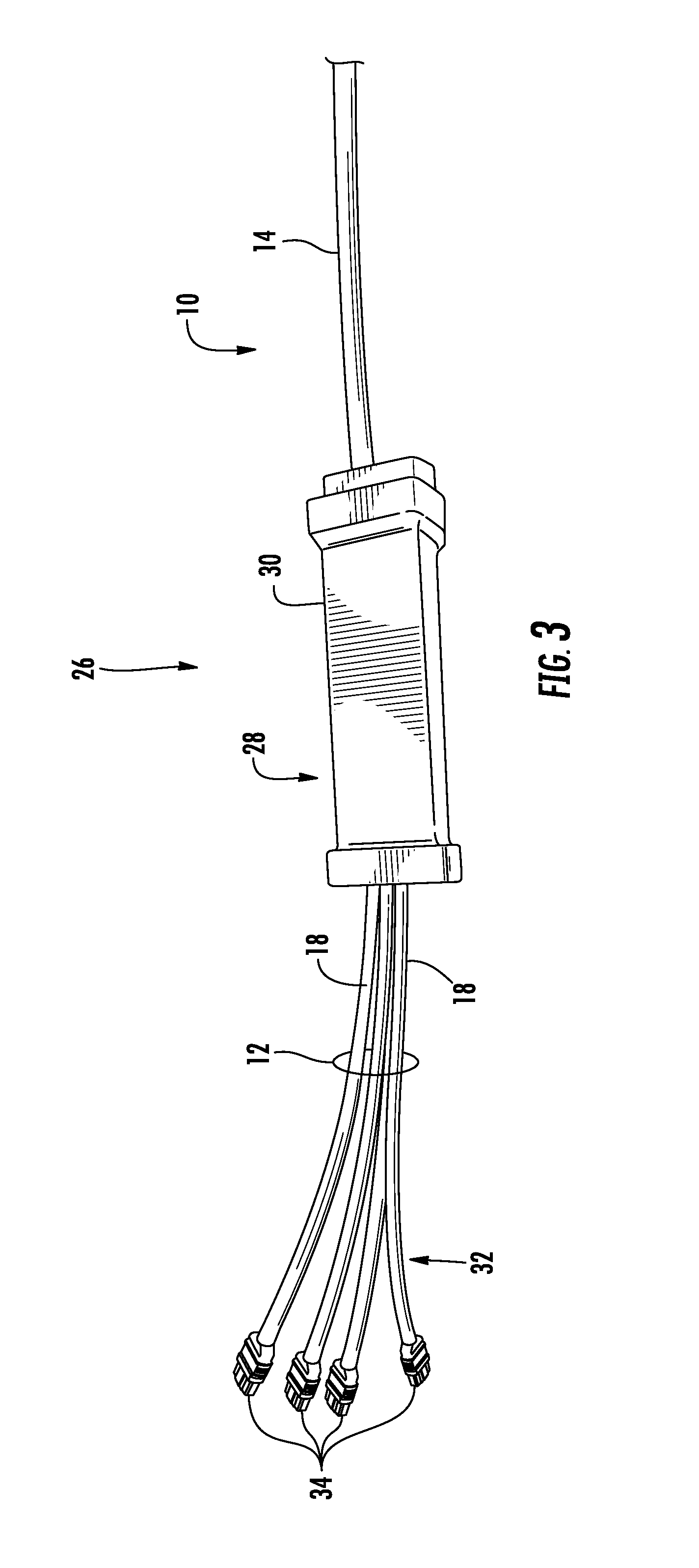 Multi-fiber, fiber optic cable assemblies providing constrained optical fibers within an optical fiber sub-unit, and related fiber optic components, cables, and methods