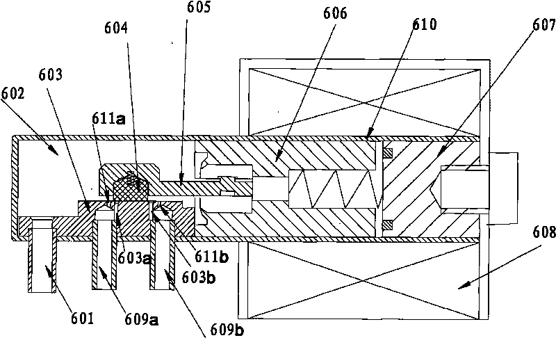 Electric throttling distribution mechanism, air conditioner system and flow control method thereof