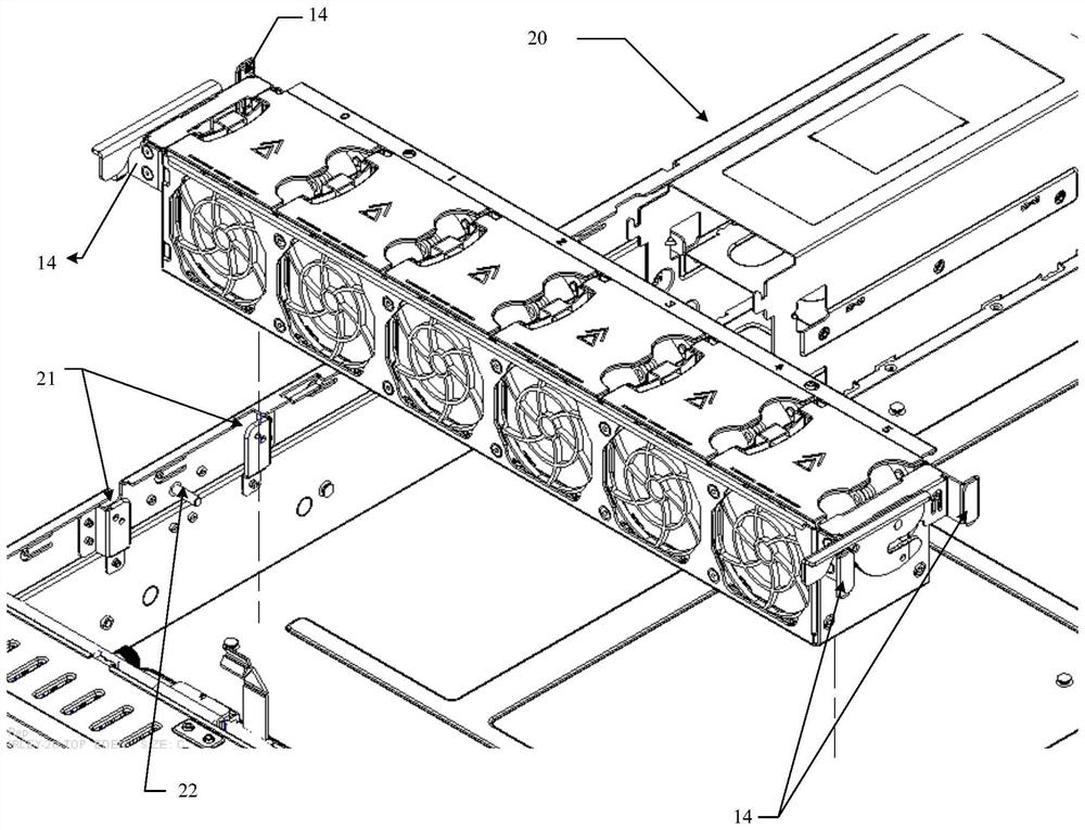 A fan module and electronic device