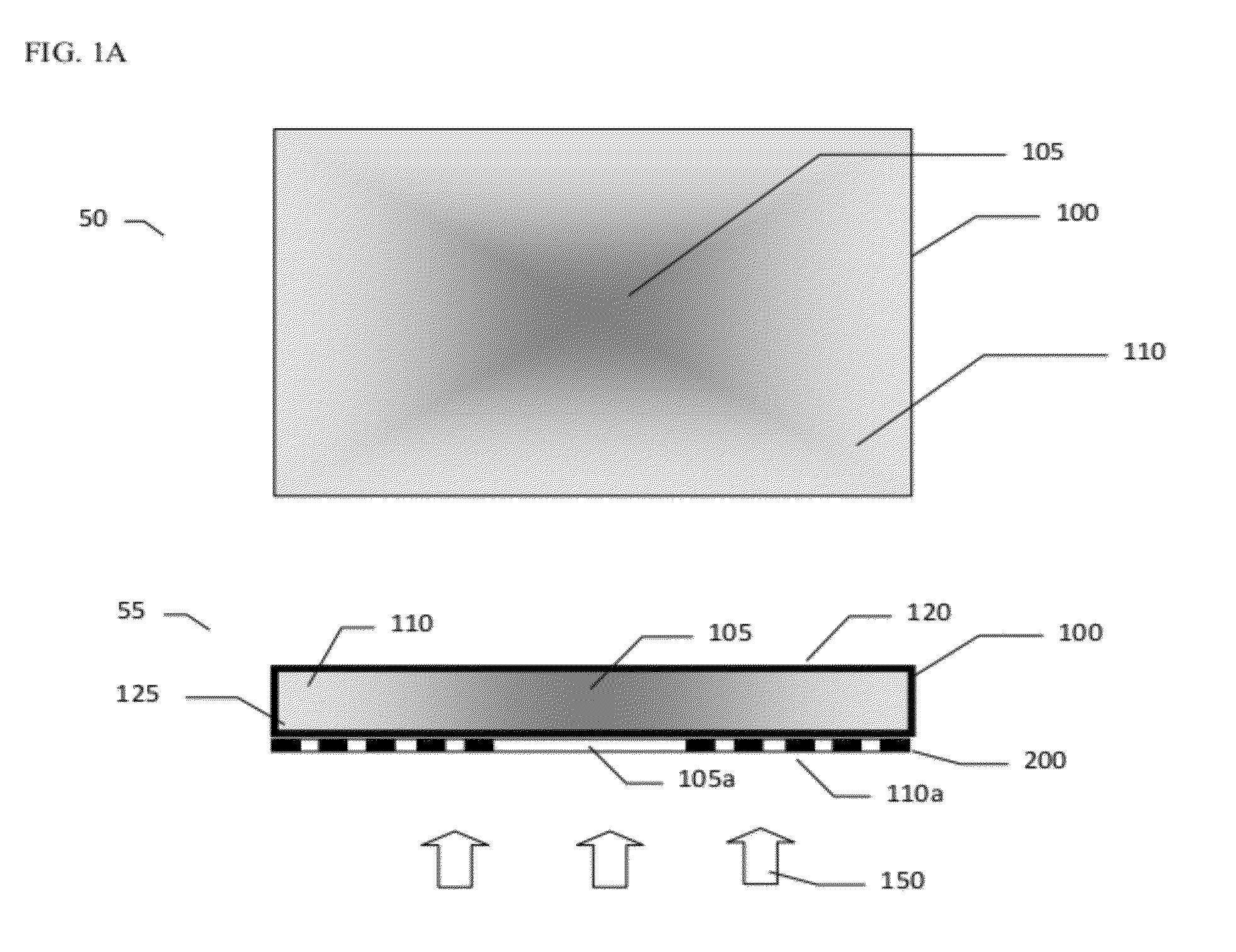 Thermal treatment device with variable heat distribution