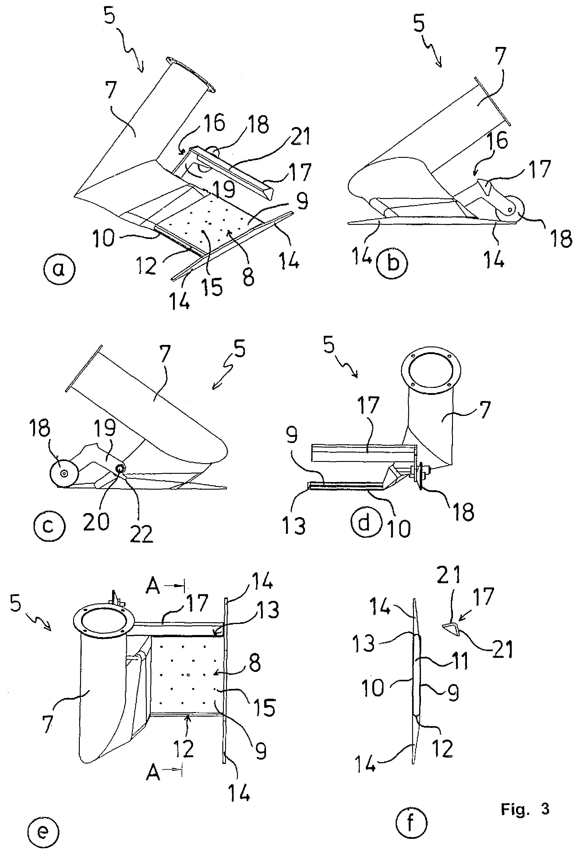 Hot air nozzle