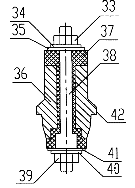Supercritical liquid extraction method for effective ingredients of natural product and device thereof