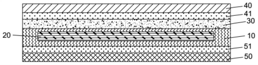 Curved screen protective film and manufacturing method thereof