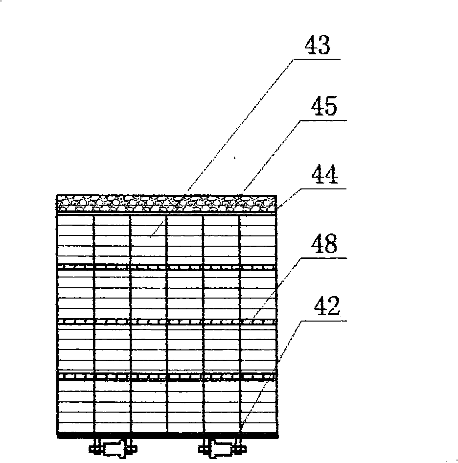 Microwave vacuum device for drying and charring lumber