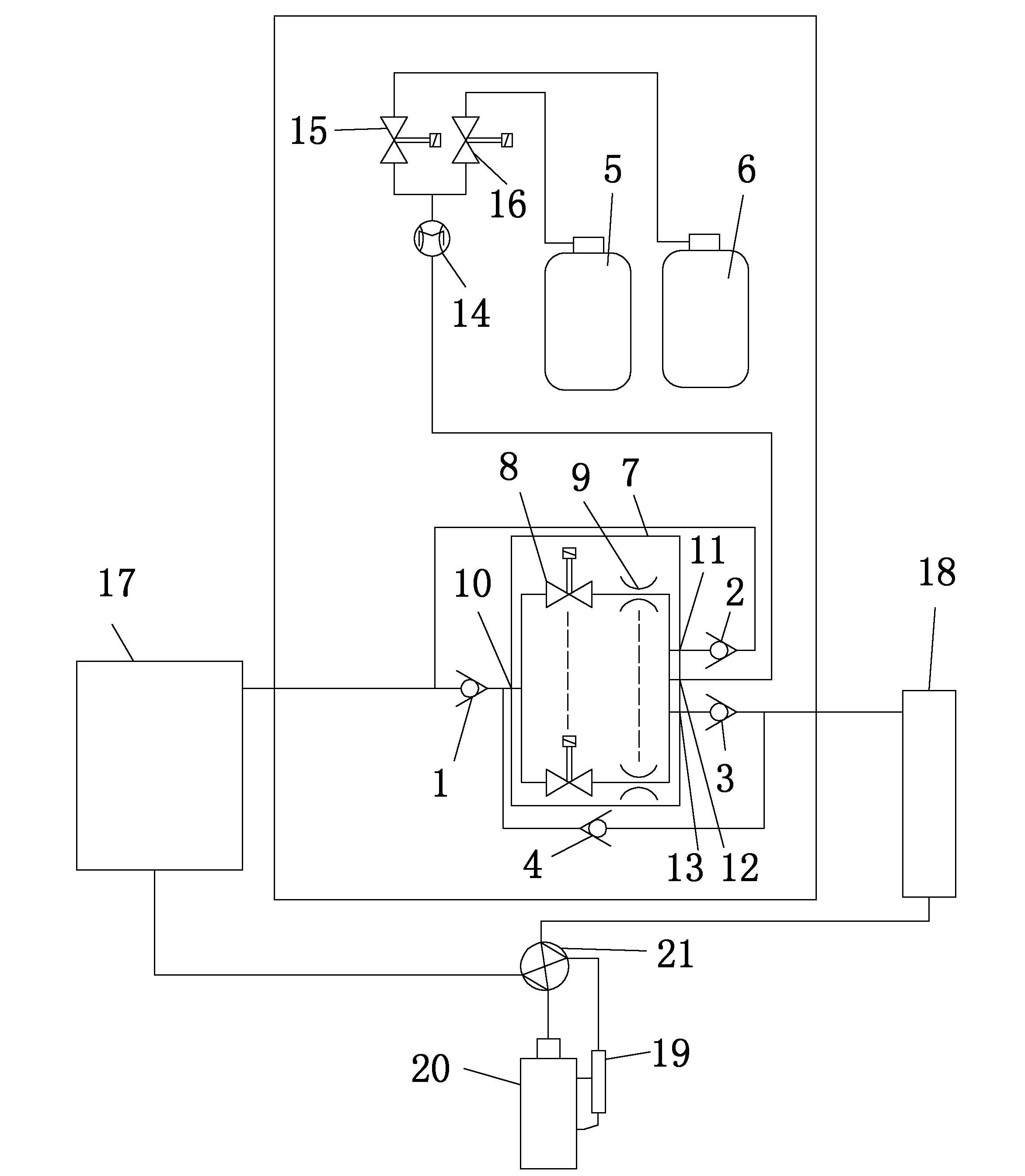 Refrigeration equipment performance automatic matching experiment instrument and its matching method