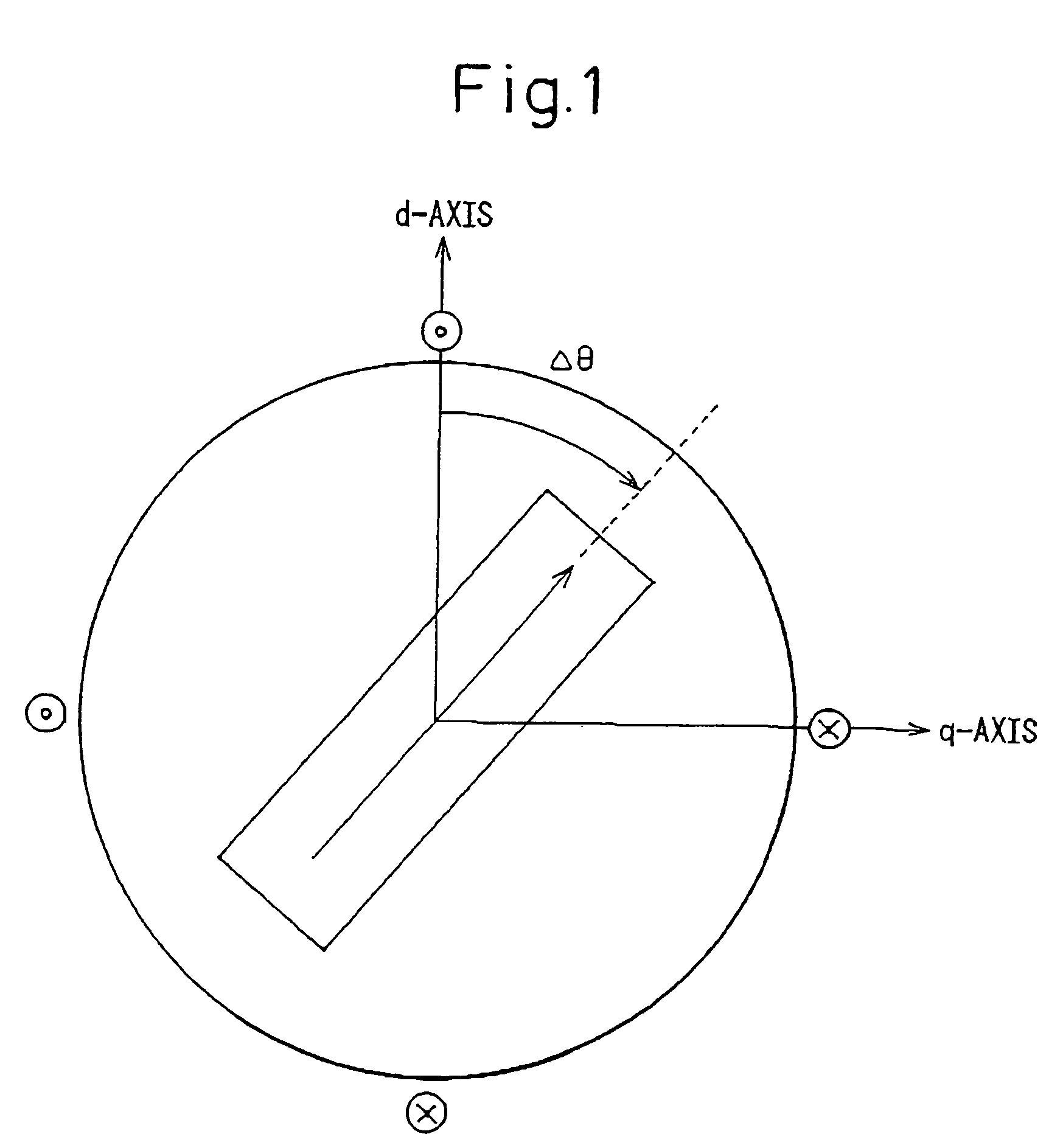 Position-of-magnetic-pole detecting device and method