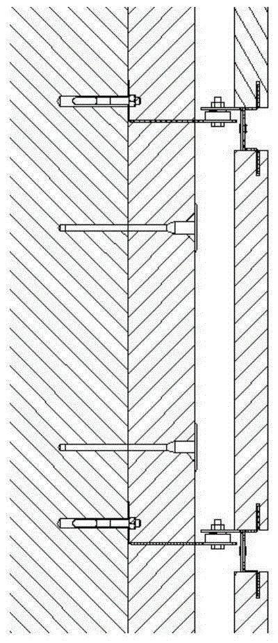 A prefabricated external wall thermal insulation system and its assembly method