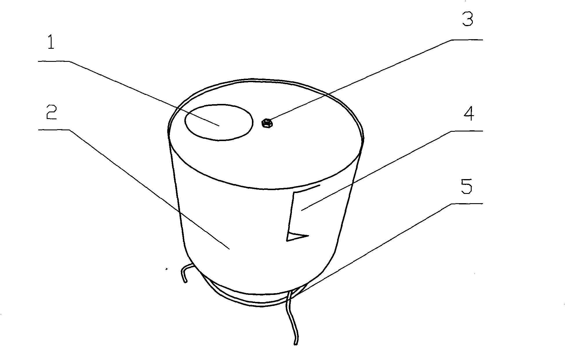 Cotton separating device