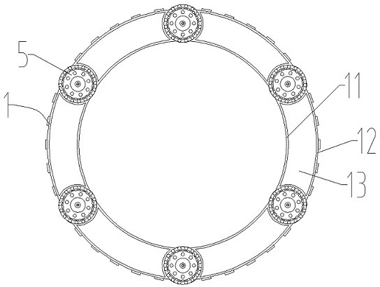 An annular cluster type down-the-hole hammer