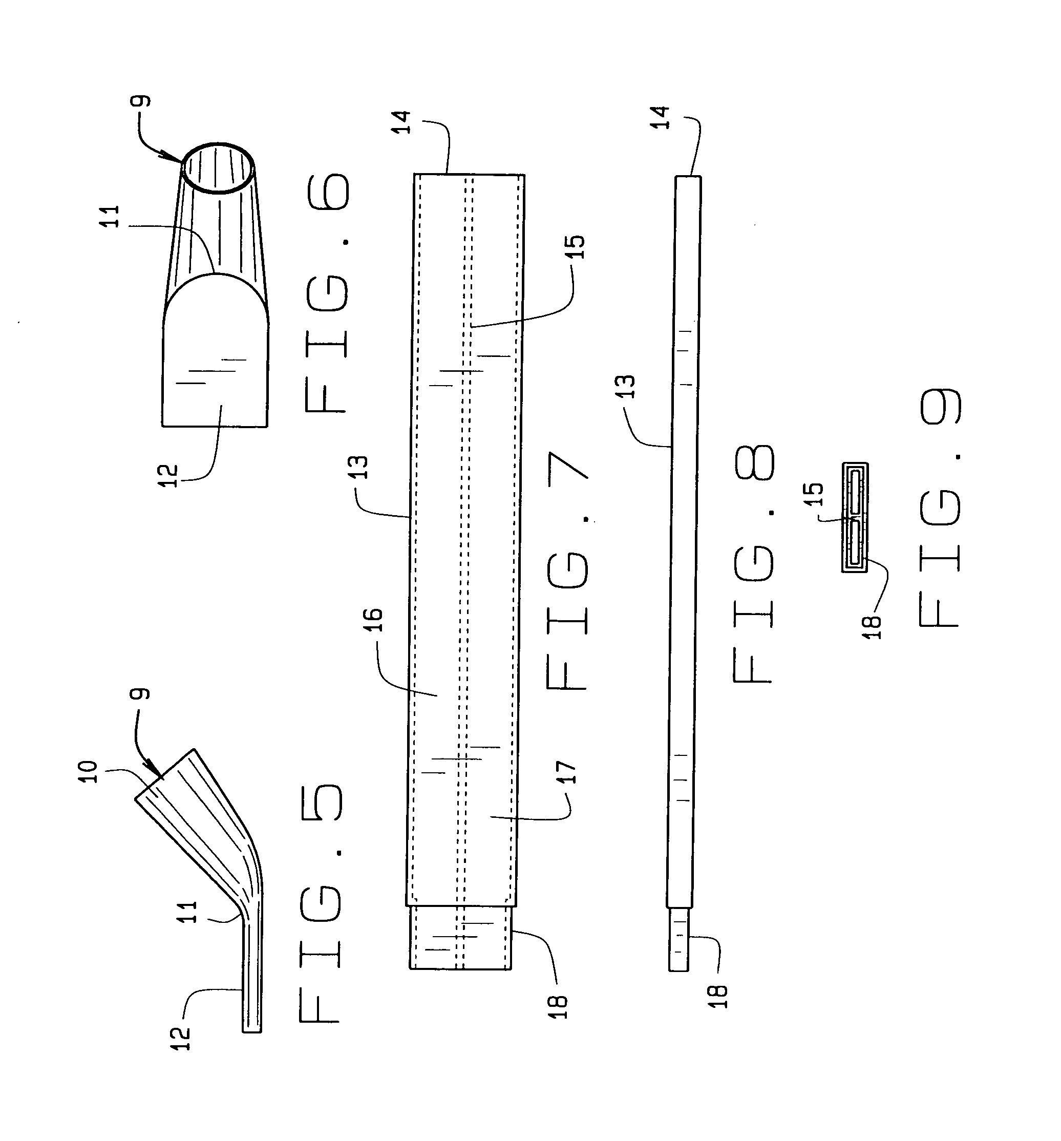Crevice tool for vacuum cleaners