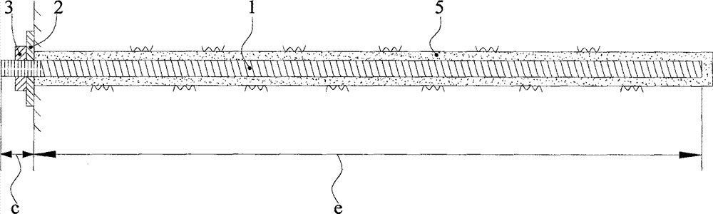 Tension and compression coupling type high-strength and high-deformation anchor rod and method for using same