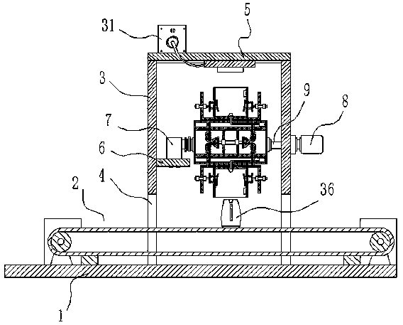 Detection device for heating apparatus