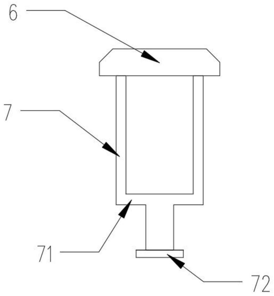 Computer interface anti-drop structure and mobile storage device