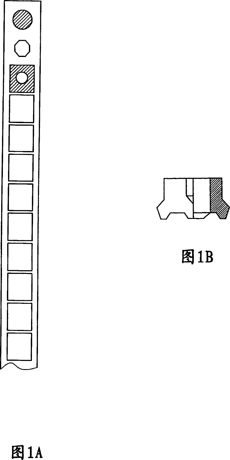 Process for forming external welding leg square nut by multiple work position cold headers from coiled round wire