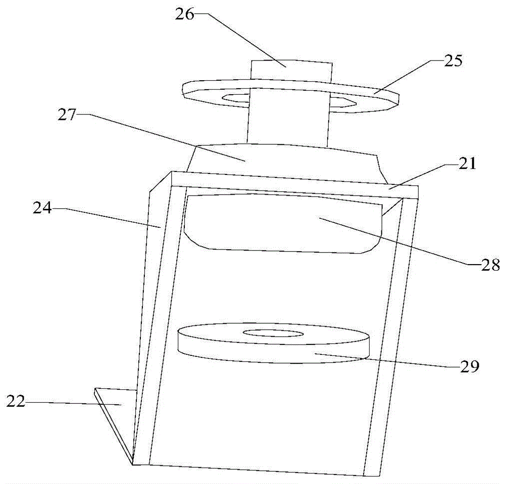 A battery box installation structure