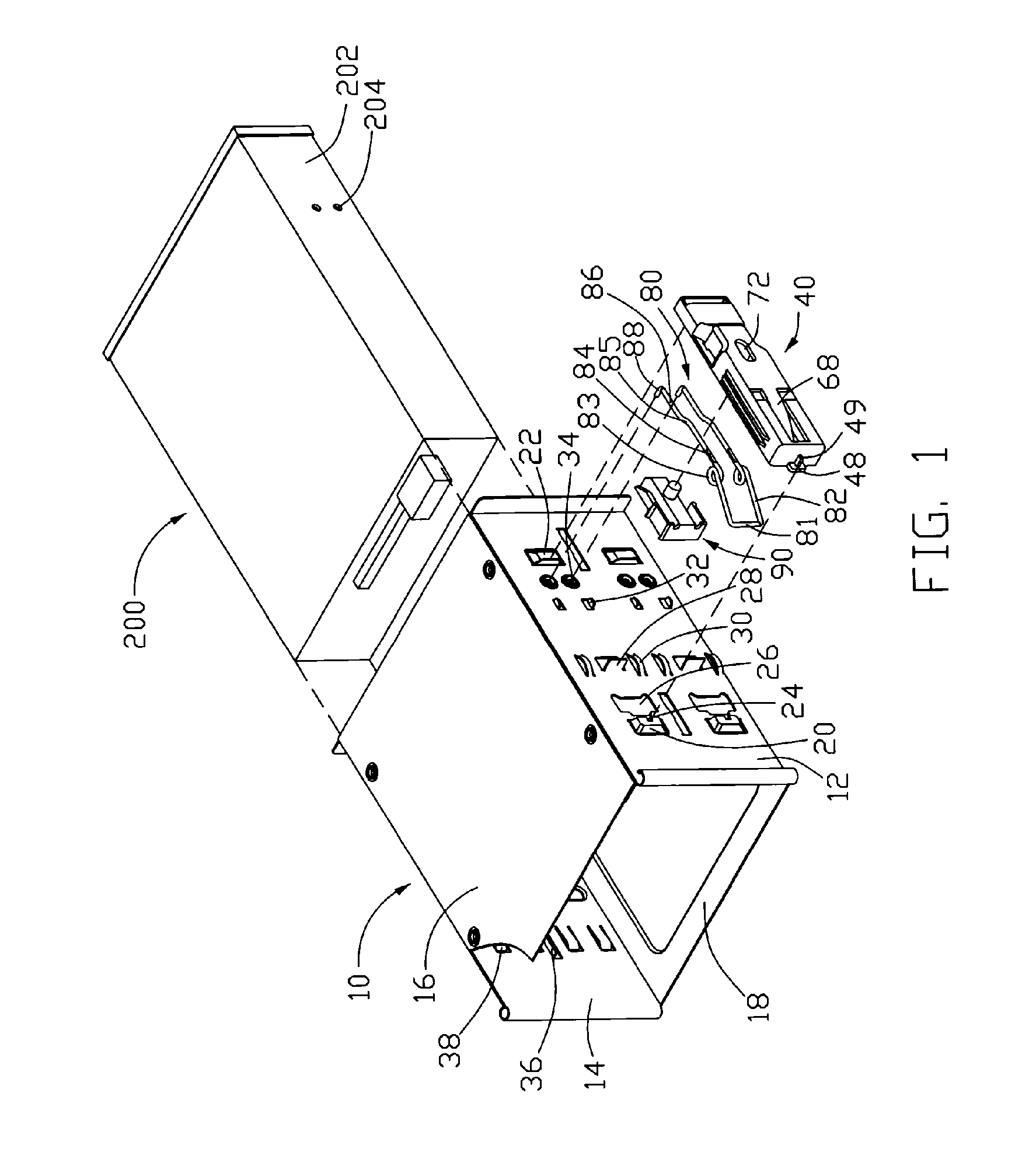 Mounting apparatus for data storage devices