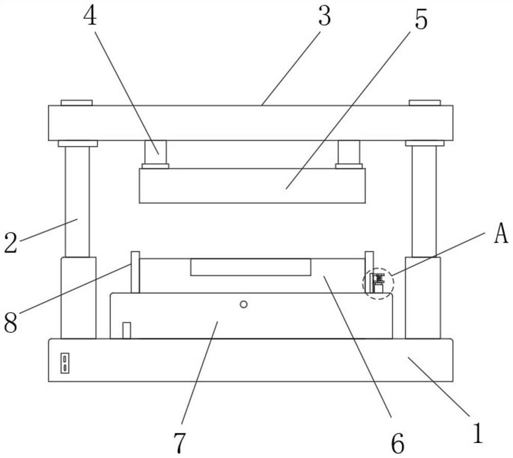 Injection mold facilitating demolding