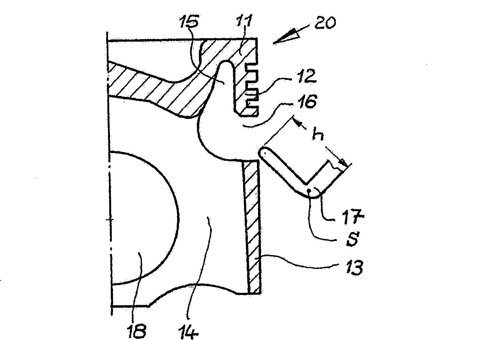 Method for the production of a single part piston and a piston produced by such a method