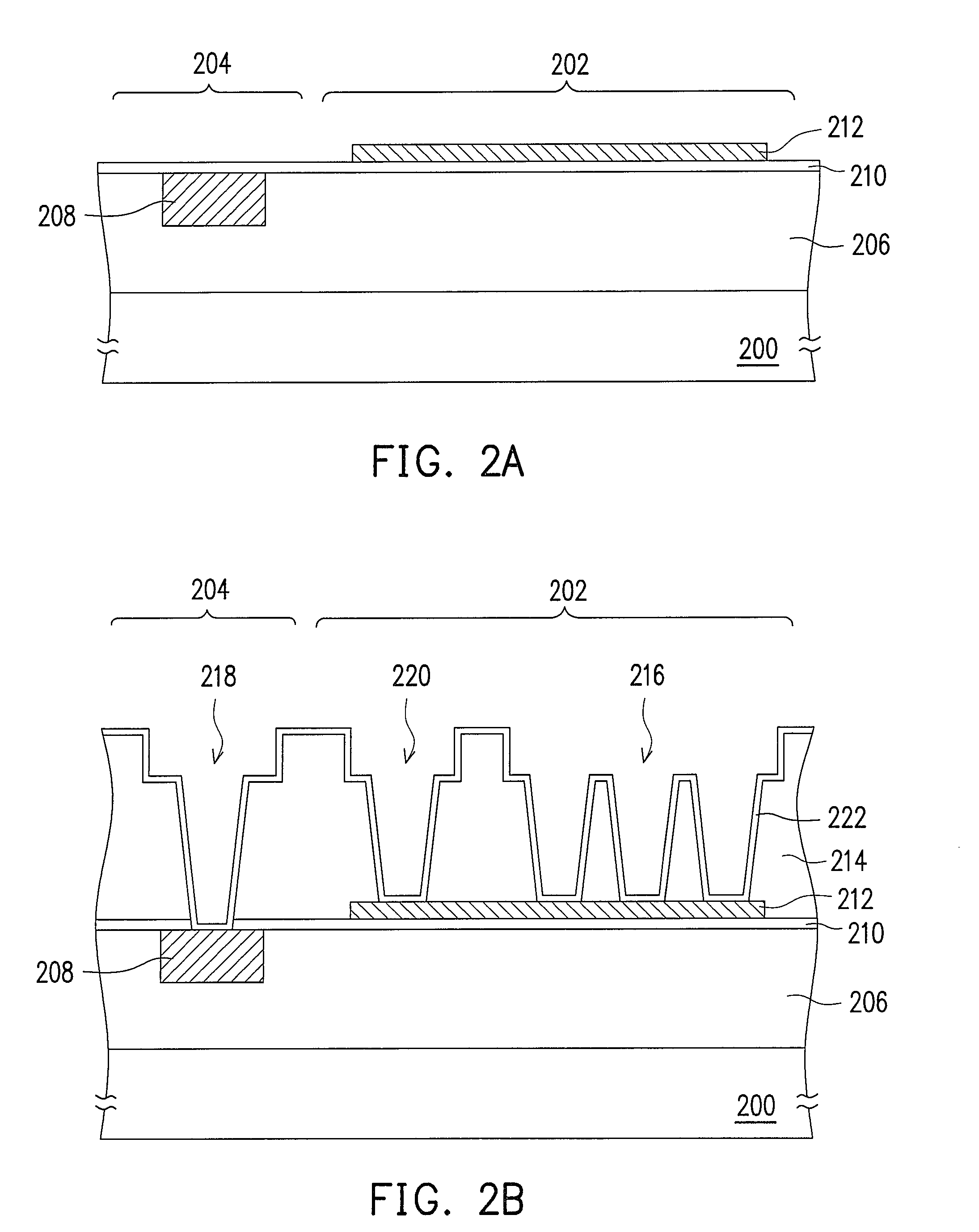 Capacitor structure having butting conductive layer