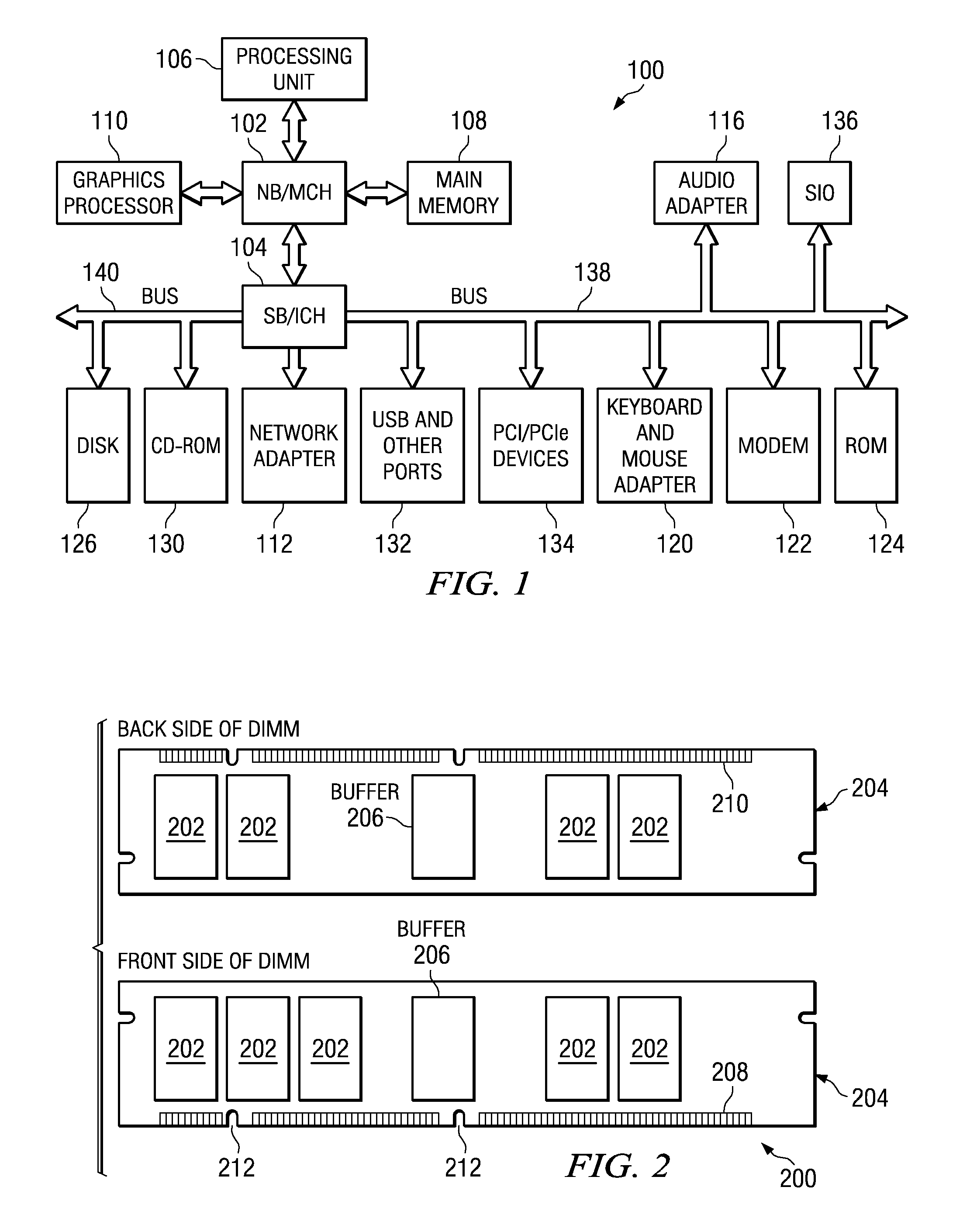 System and Method to Use Cache that is Embedded in a Memory Hub to Replace Failed Memory Cells in a Memory Subsystem