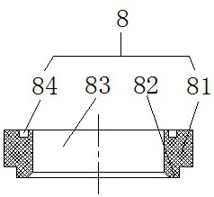 Storage battery multi-sealing structure capable of preventing acid leakage