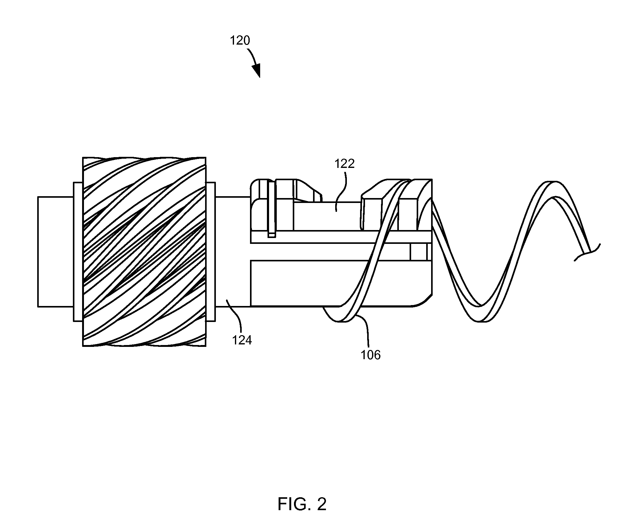 Device for Connecting a Centerless Auger to a Rotatable Member